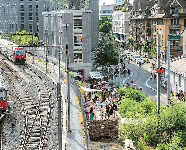Tableau Sauvage, a multi-species garden / Wilder Platz, Zurich, studio erde